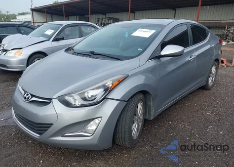 2015 Hyundai Elantra Se z USA, uszkodzony, nr VIN KMHDH4AE2FU425762
